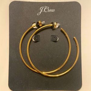 NWOT J. crew hoop earrings